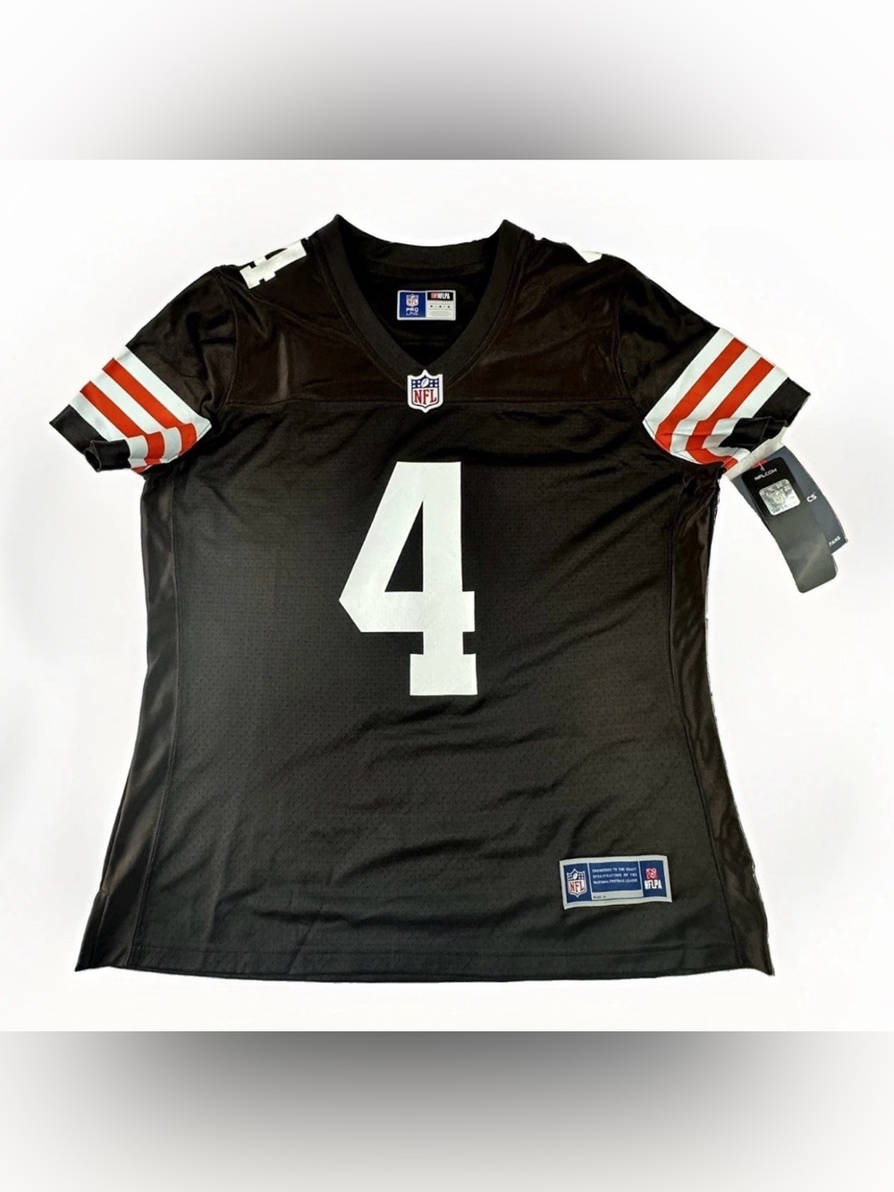 Fanatics Cleveland Browns Deshaun Watson #4 Women's M Jersey NWT NFL Pro Line